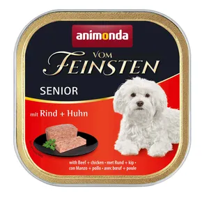 ANIMONDA paštéta SENIOR - hovädzie, kura pre psov 150g